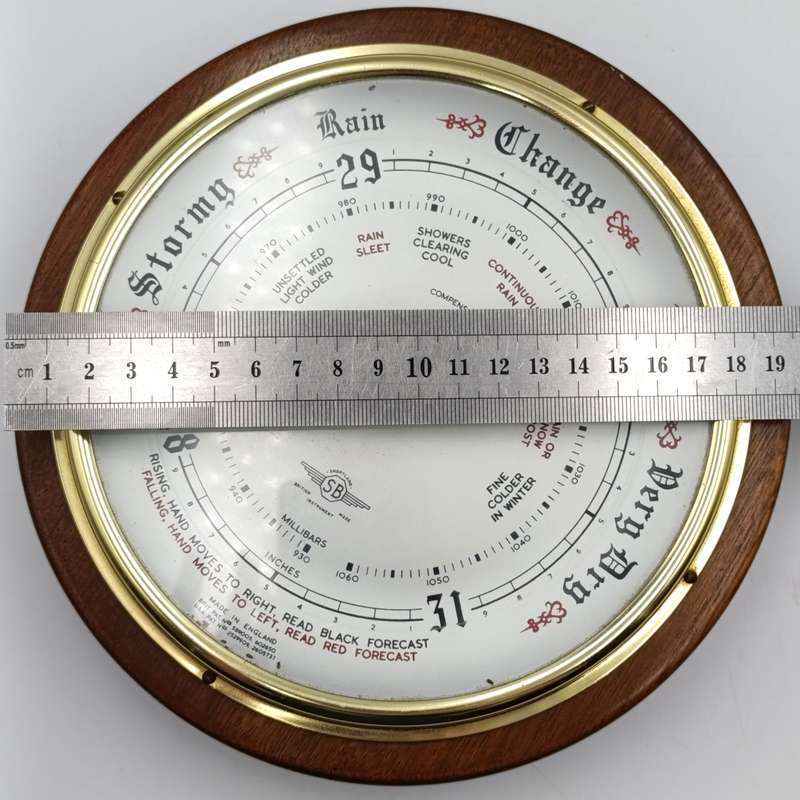 Vintage Shortland British made instruments barometer