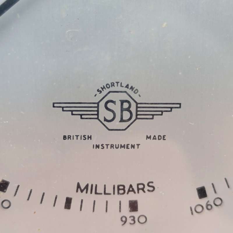 Vintage Shortland British made instruments barometer