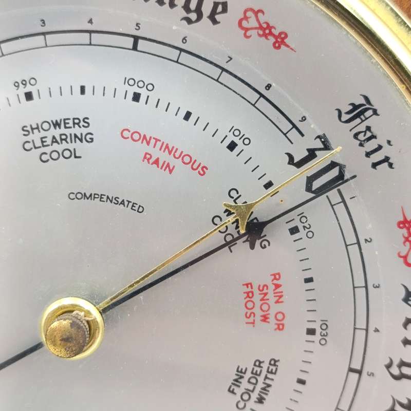 Vintage Shortland British made instruments barometer