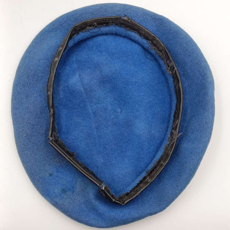 SADF Blue beret for Ordnance services - no badges