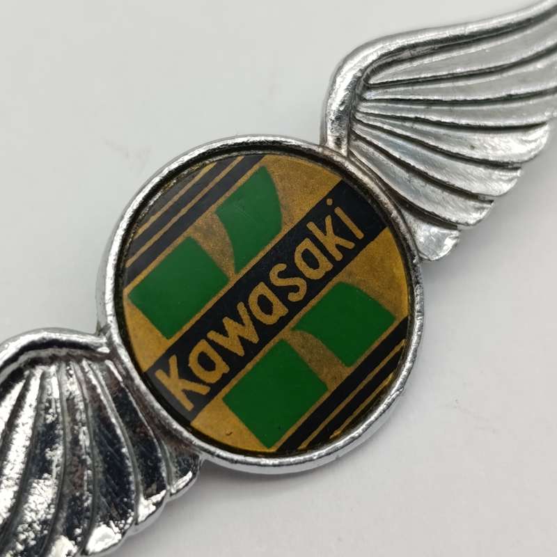 Vintage Kawasaki motorcycles badge