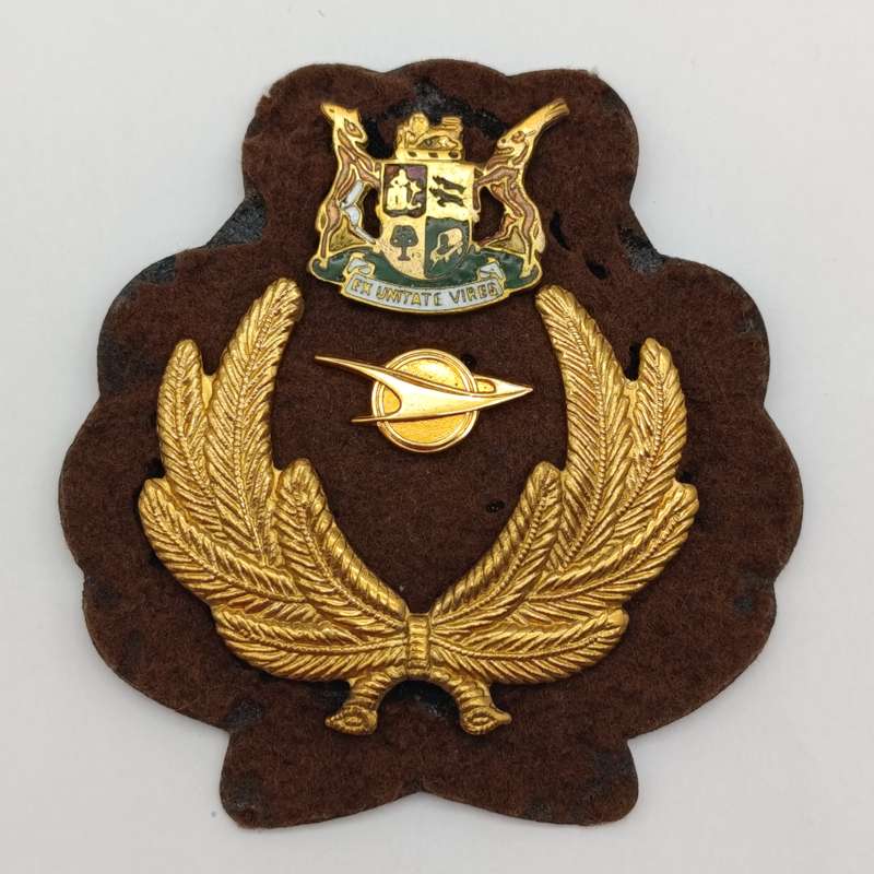 SA Railways officer cap badge