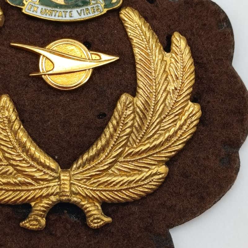 SA Railways officer cap badge