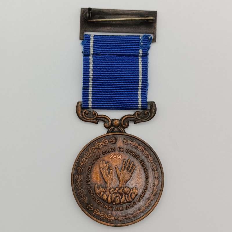 SA Fire Services Long service and good conduct medal #2814