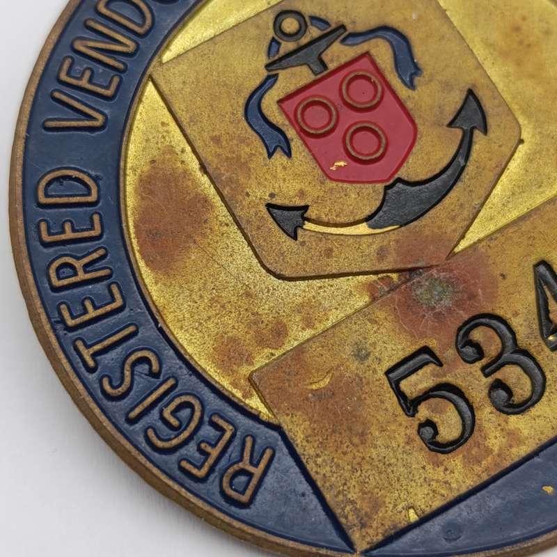 Vintage Cape Town registered Vendor #534 badge