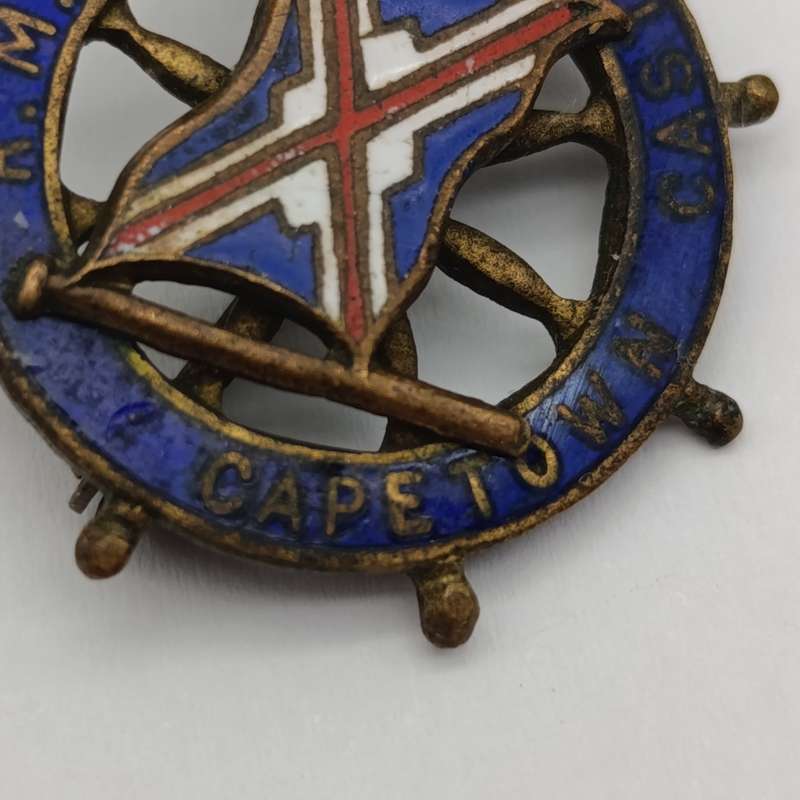 R.M.M.V Cape Town Castle pin badge