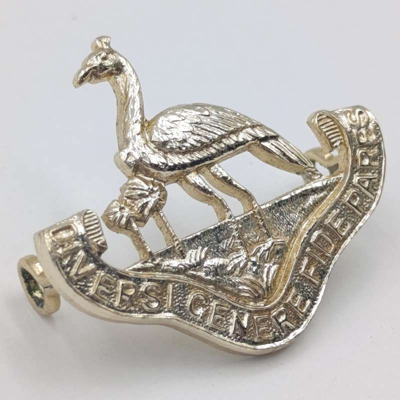 Pair of Northern Rhodesia regiment collar badges
