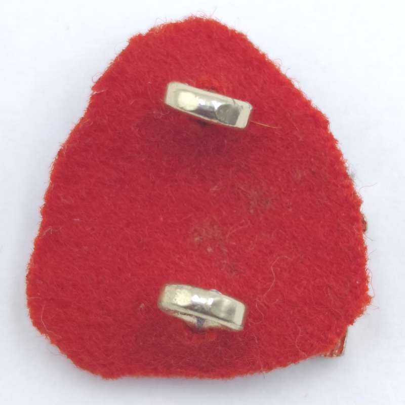 Pair of Rhodesia and Nyasaland mess dress collar badges