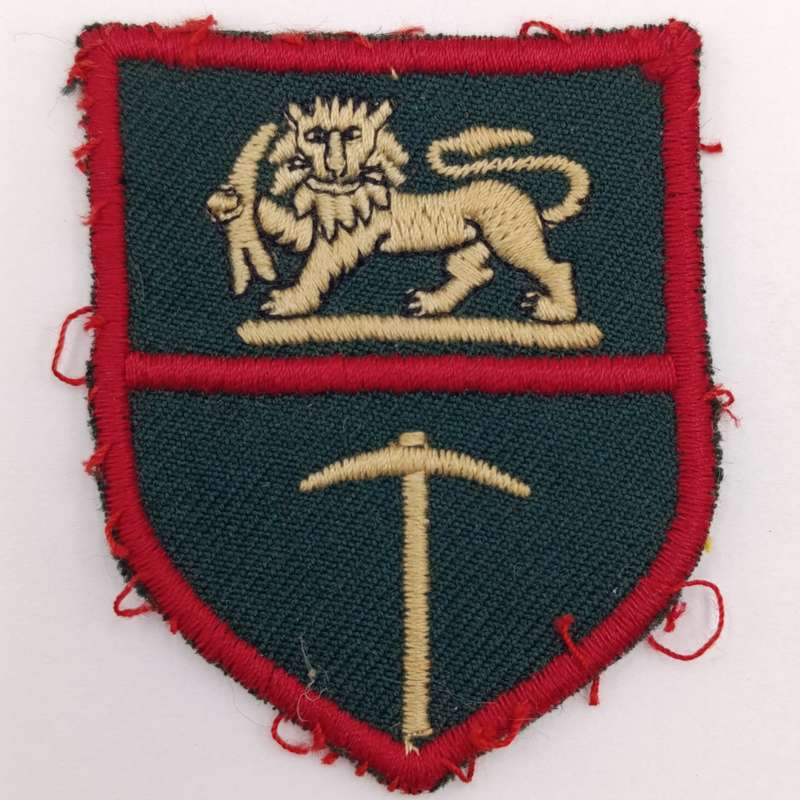 Pair of Rhodesian Army cloth shoulder flashes
