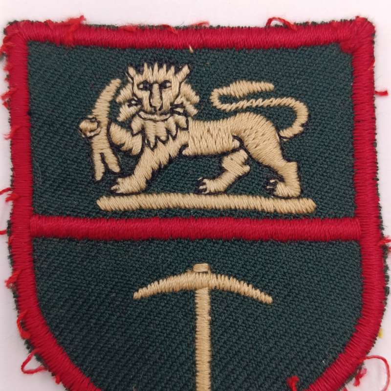 Pair of Rhodesian Army cloth shoulder flashes