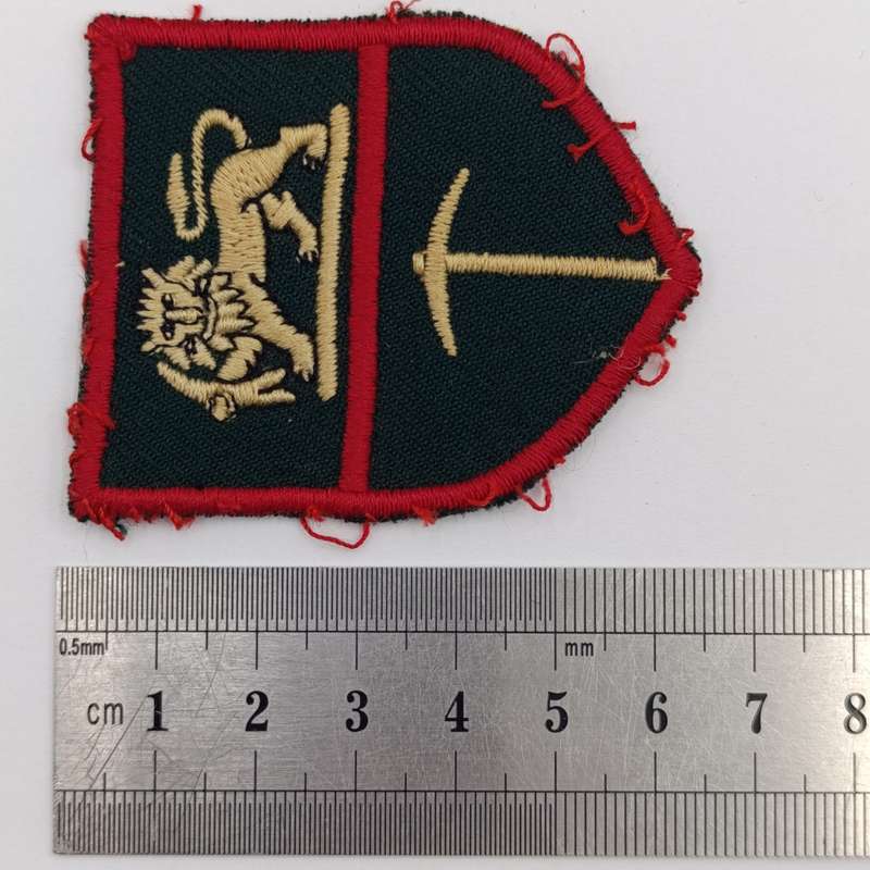 Pair of Rhodesian Army cloth shoulder flashes