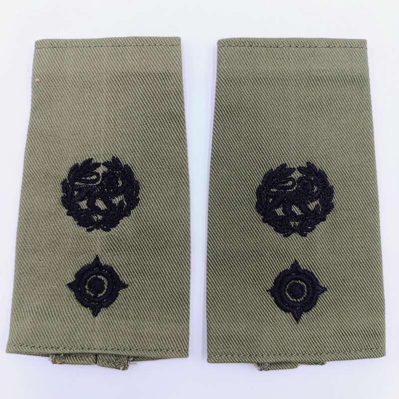 Pair of Rhodesia Army Lieutenant colonel rank epaulettes