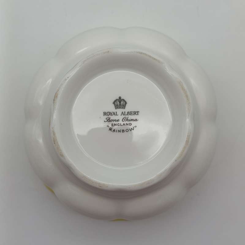 Vintage Royal Albert Rainbow sugar bowl