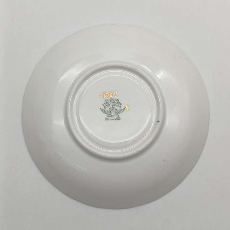 Vintage Tuscan porcelain cup and saucer