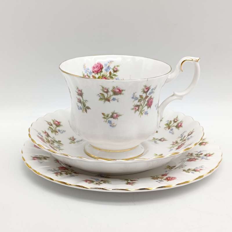 Vintage Royal Albert Winsome porcelain trio
