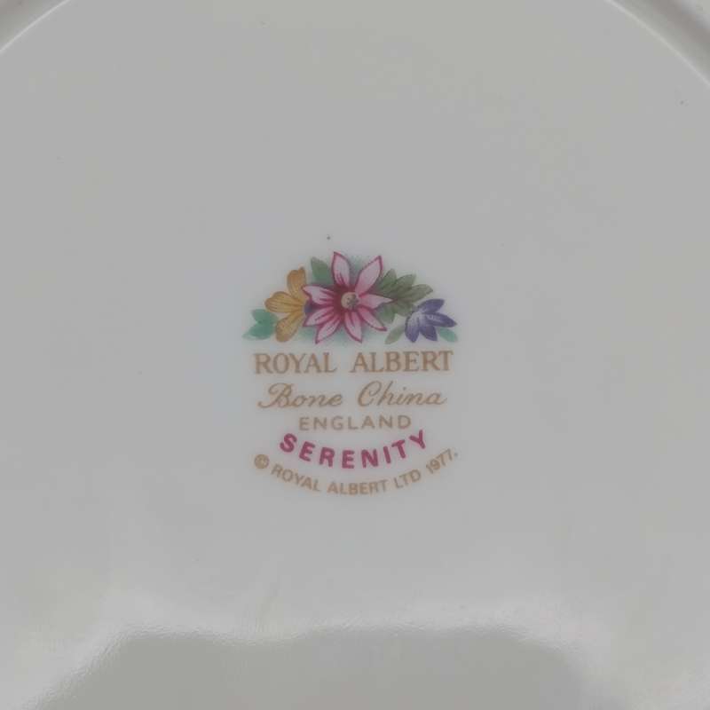 Vintage Royal Albert serenity porcelain trio