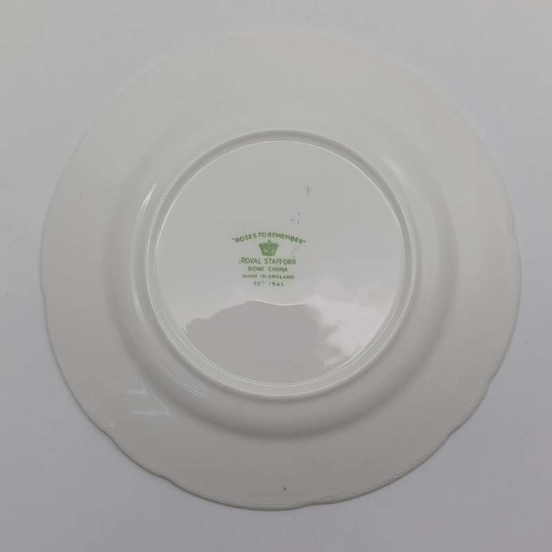 Royal Stafford Roses to Remember porcelain trio