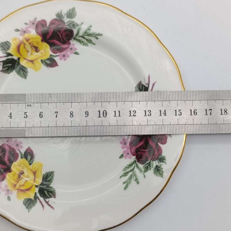 Vintage Queen Anne porcelain trio