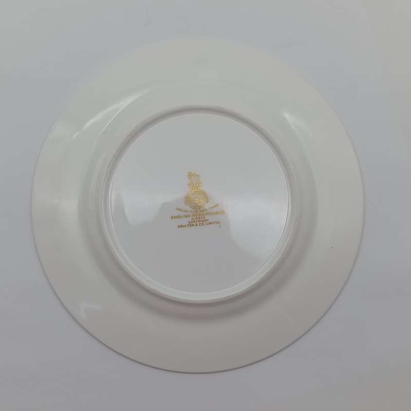 Vintage Royal Doulton English Renaissance #4972 porcelain trio