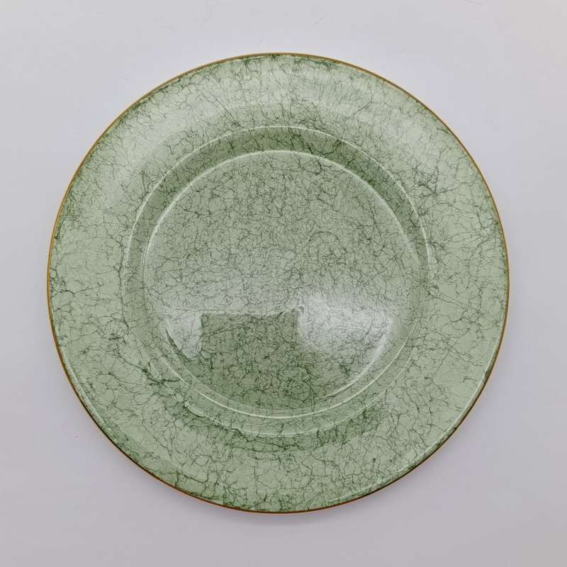 Vintage Royal Albert Gossamer porcelain trio - Green