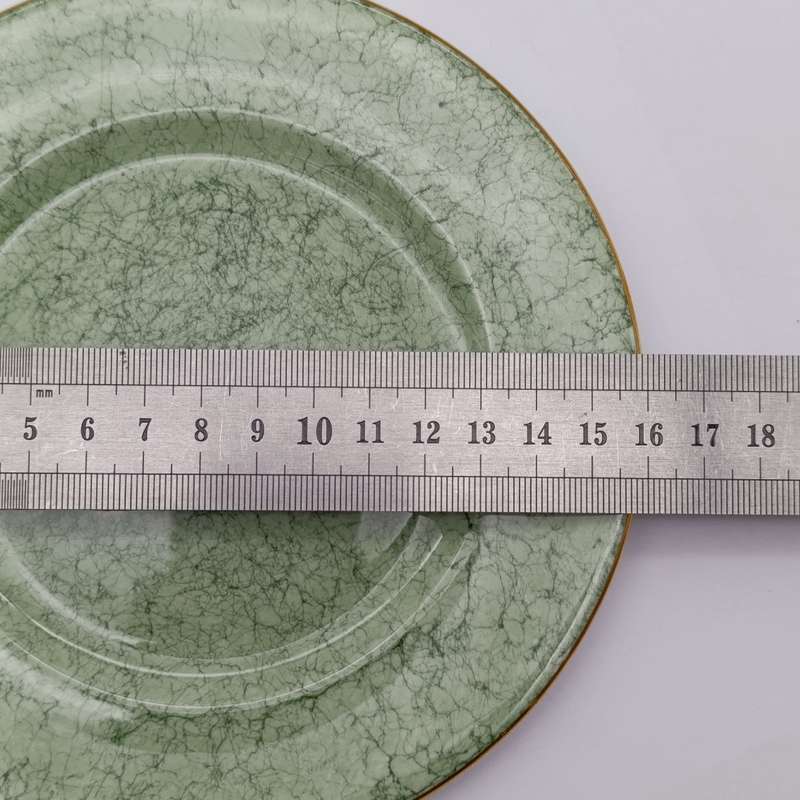 Vintage Royal Albert Gossamer porcelain trio - Green
