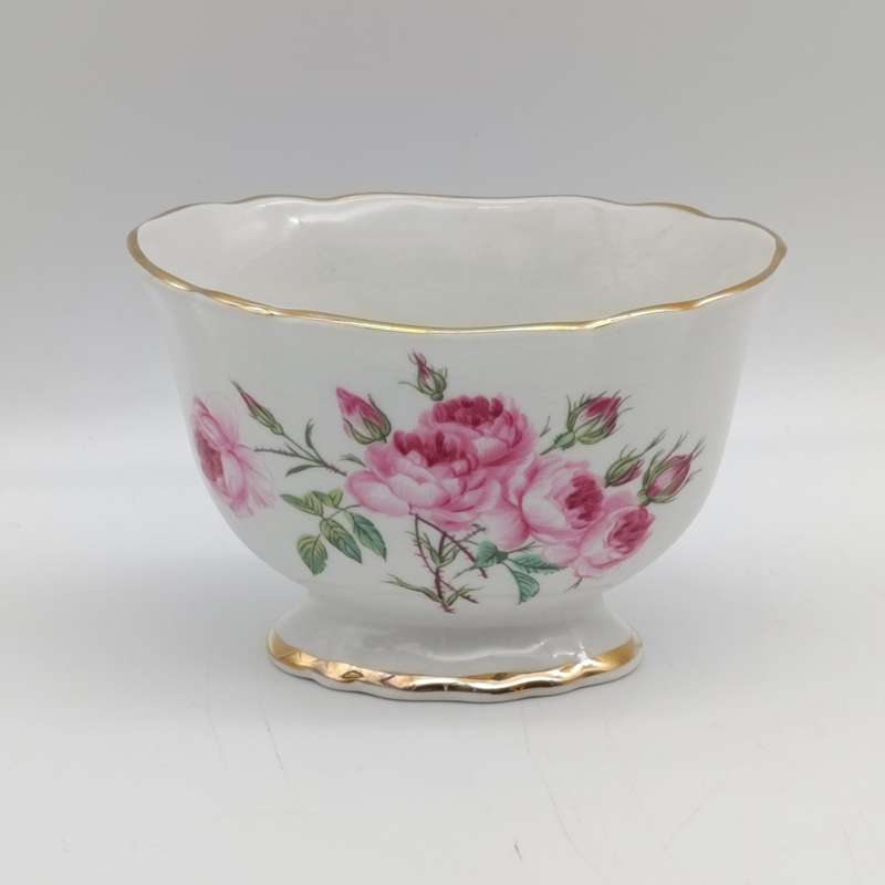 Vintage old Foley James Kent milk jug and sugar bowl with tray - 3 pieces