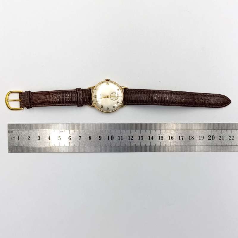 Vintage 9kt Gold Cyma manual wind men's watch - working