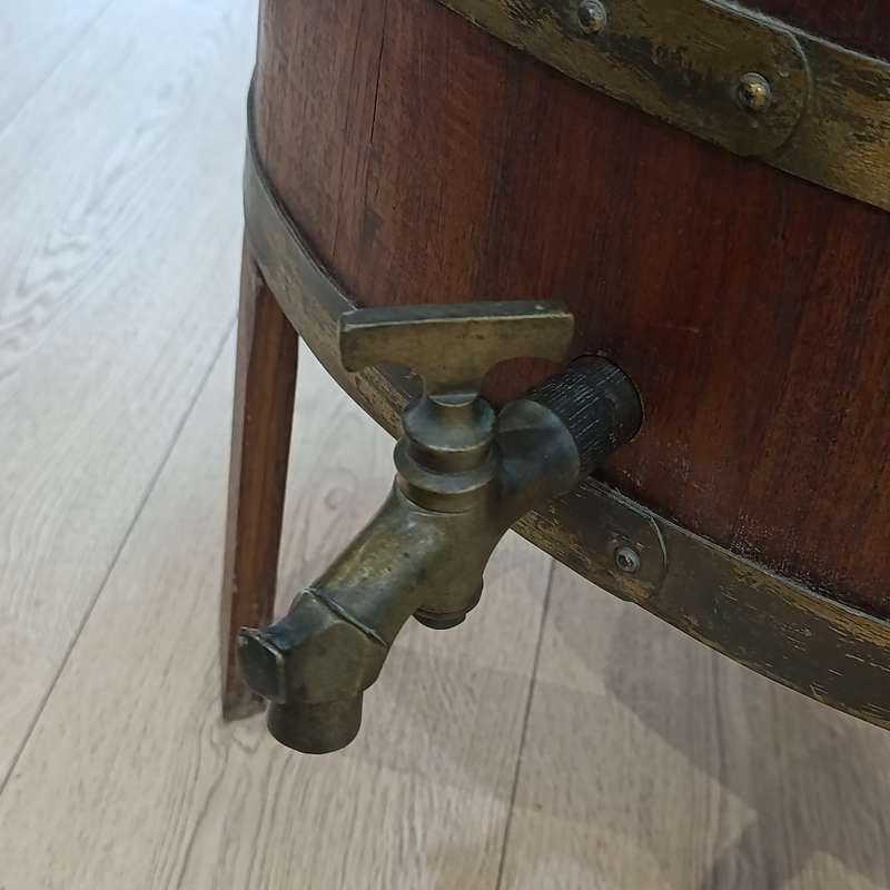 Antique Cape Teak and brass-bound waterbalie - circa 19th Century