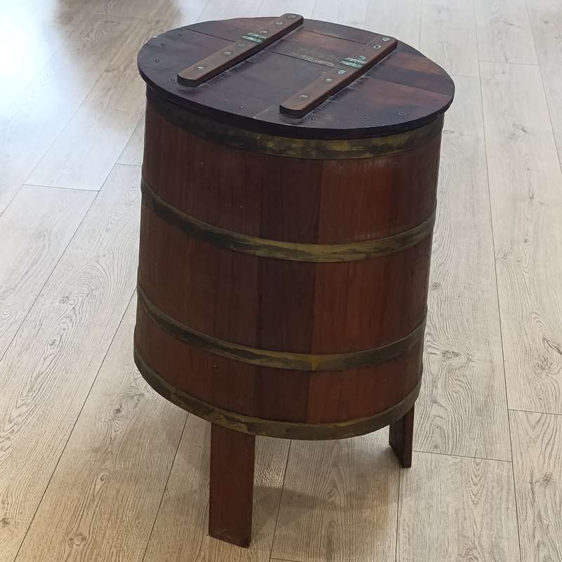 Antique Cape Teak and brass-bound waterbalie - circa 19th Century