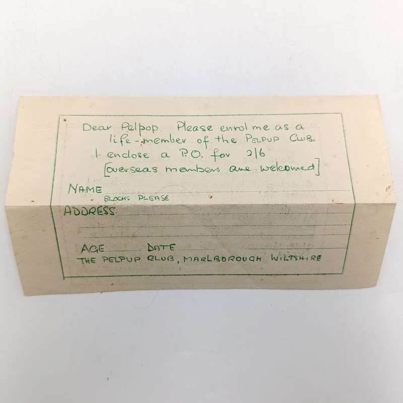 Vintage Pelham Puppets Gypsy girl marionette doll in box with instructions