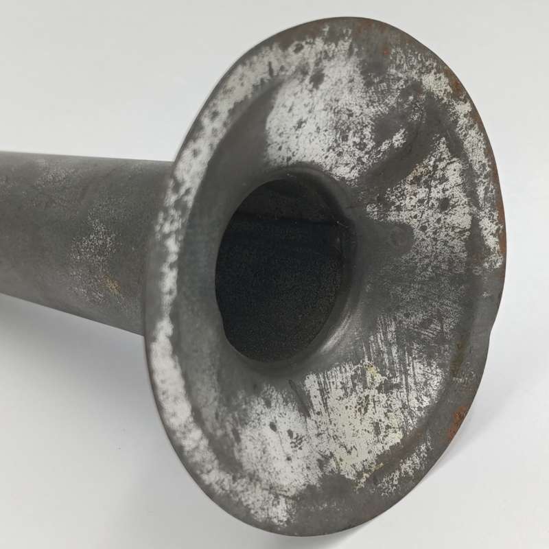 Vintage sausage stuffer spout for meat mincer - diameter 70mm