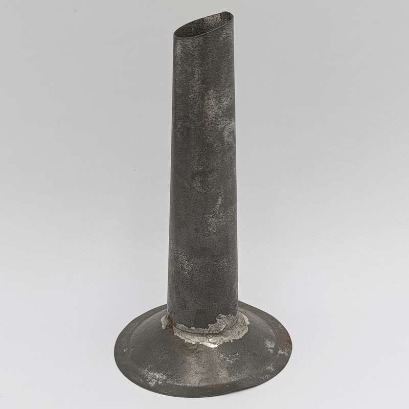 Vintage sausage stuffer spout for meat mincer - diameter 70mm