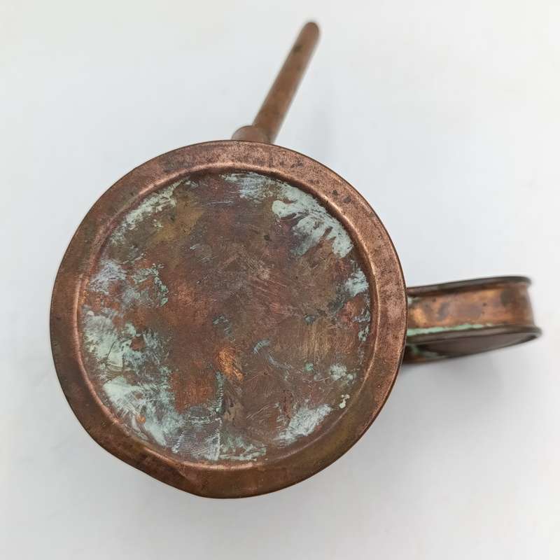 Vintage Diamond brand English make copper small oil can - possibly railways
