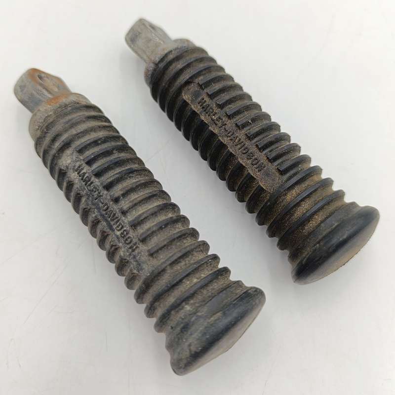 Pair of Vintage Harley-Davidson motorcycle foot pegs