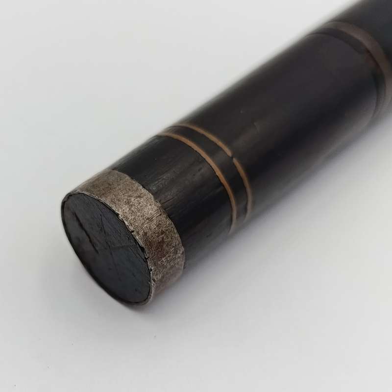Antique wood with brass inlay dagger