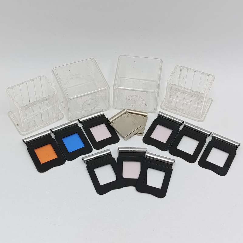 Lot of vintage Paillard-Bolex filter slides