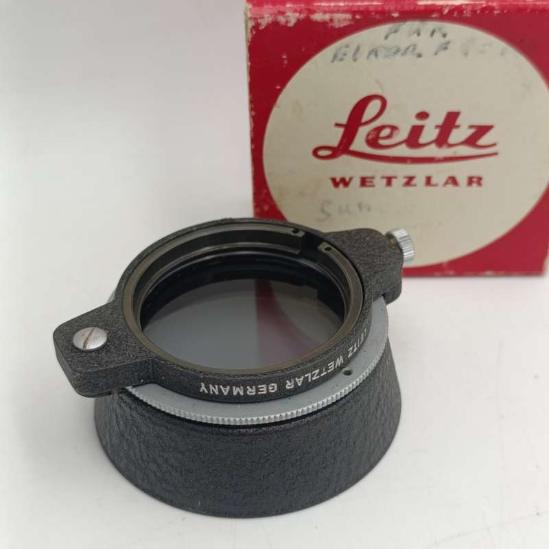 Vintage Leica 13352x Swing-out polarising lens filter in box
