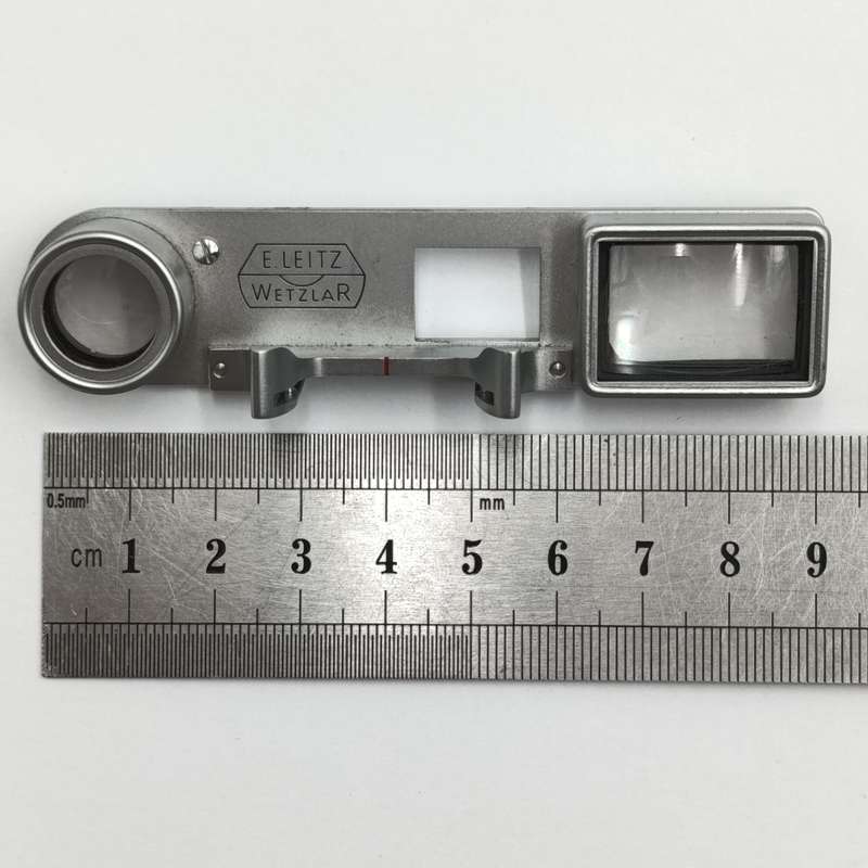 Vintage Leitz Wetzlar Summiaron range lens attachment - some glass damage