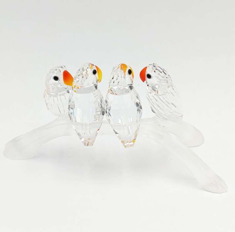 Swarovski Lovebirds figurine - excellent condition