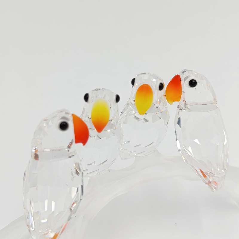 Swarovski Lovebirds figurine - excellent condition