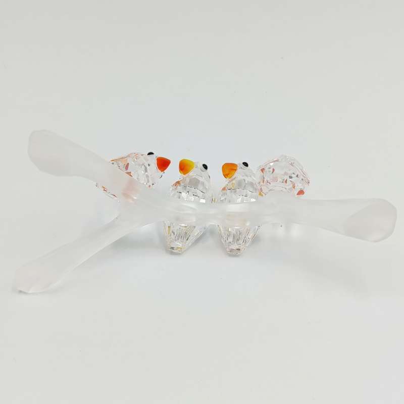 Swarovski Lovebirds figurine - excellent condition