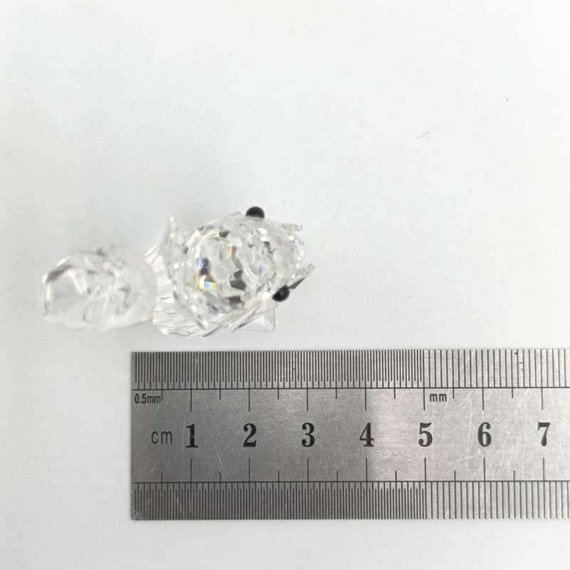 Swarovski silver crystal #7662 Squirrel figurine in box
