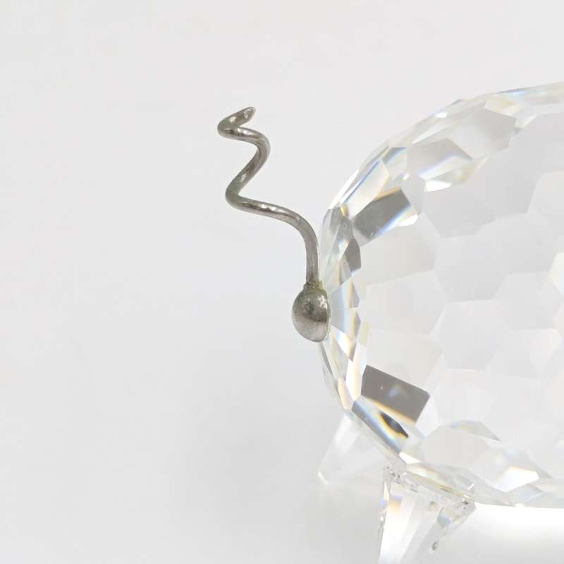 Swarovski silver crystal Mini Pig figurine #7638 in box
