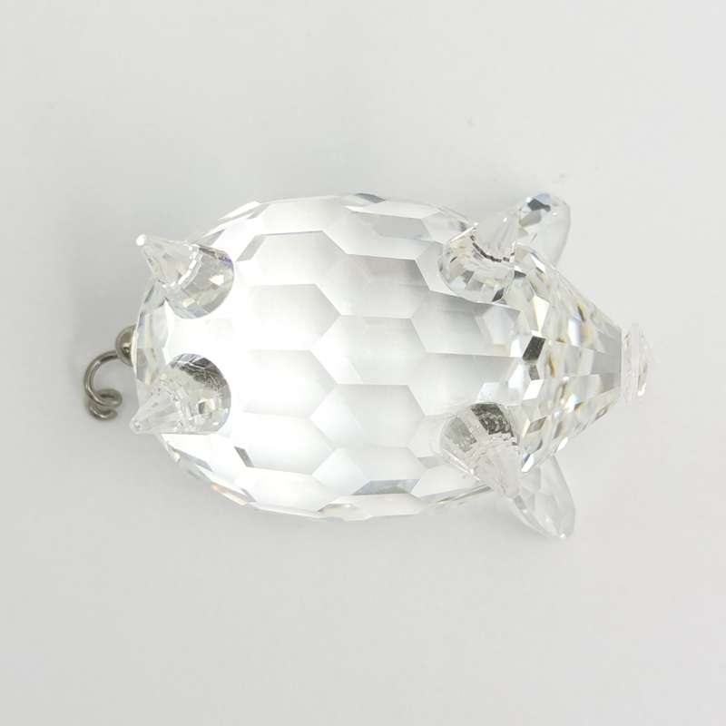 Swarovski silver crystal Mini Pig figurine #7638 in box