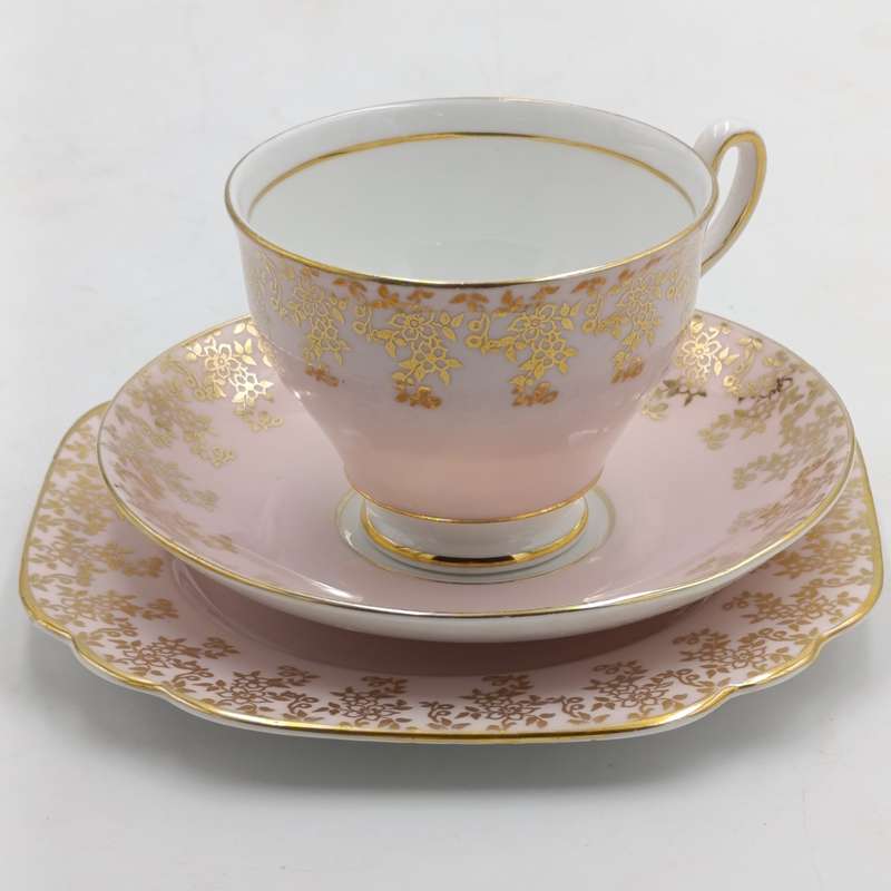 Vintage Clare Porcelain trio