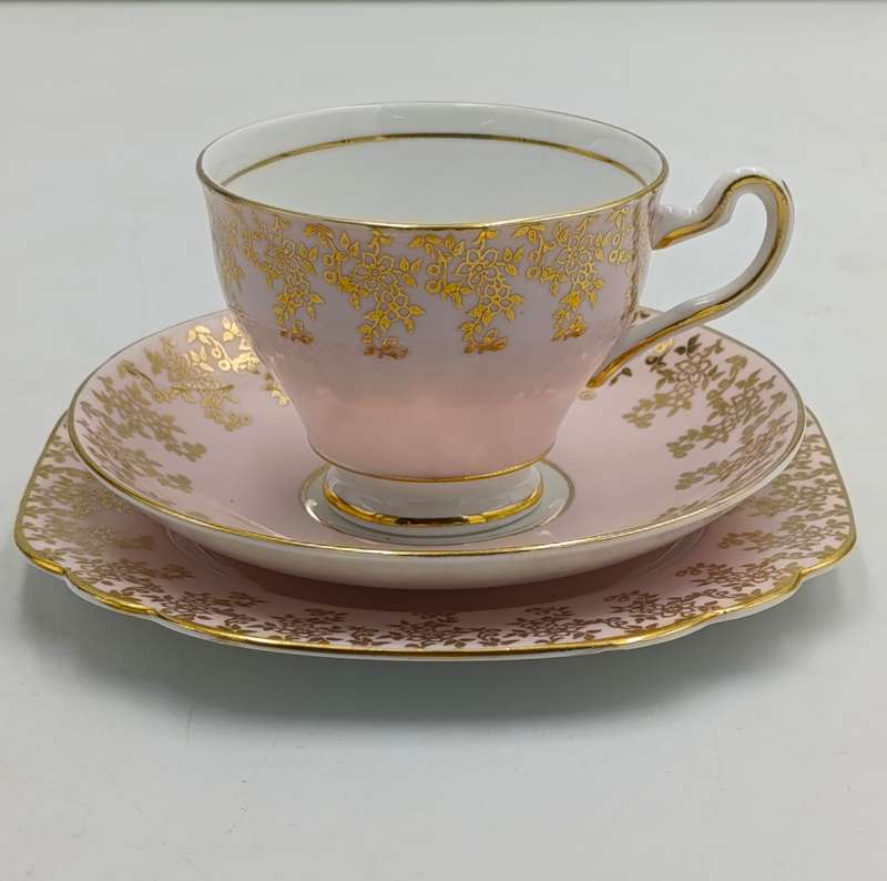 Vintage Clare Porcelain trio