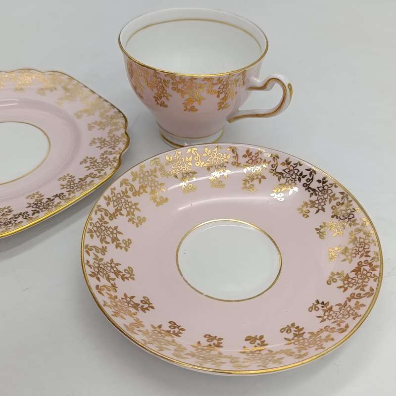 Vintage Clare Porcelain trio