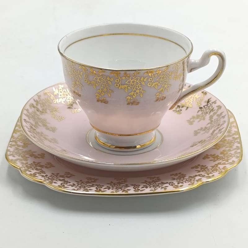 Vintage Clare Porcelain trio