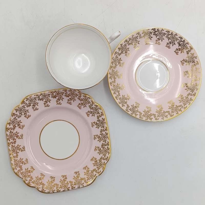 Vintage Clare Porcelain trio