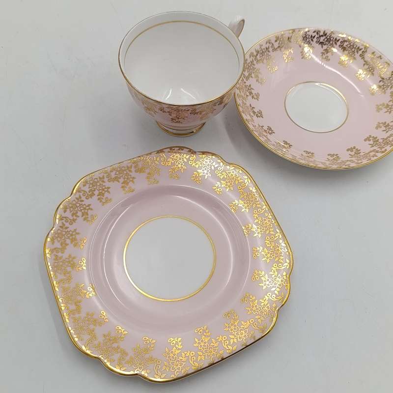Vintage Clare Porcelain trio